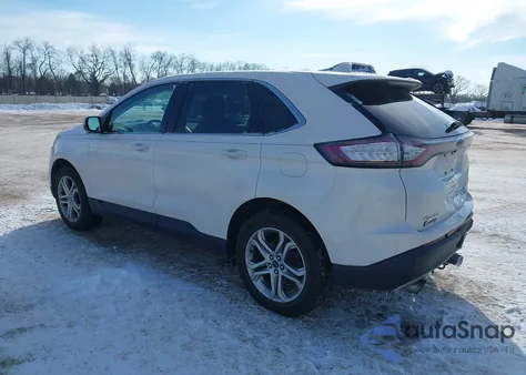 2016 Ford Edge Titanium from USA, damaged, VIN 2FMPK4K95GBC16846